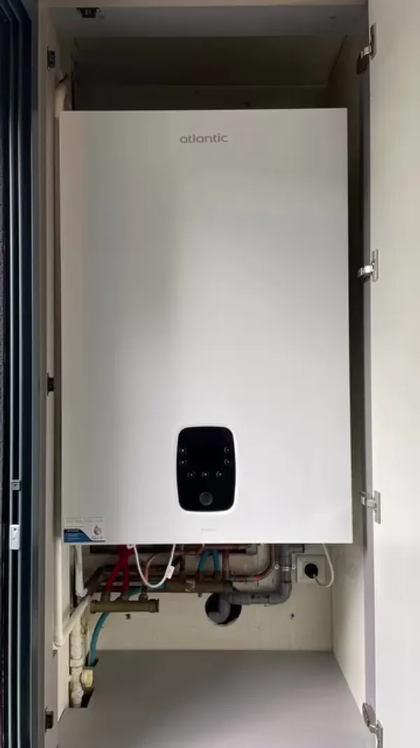 Installation d'une chaudière Atlantic
