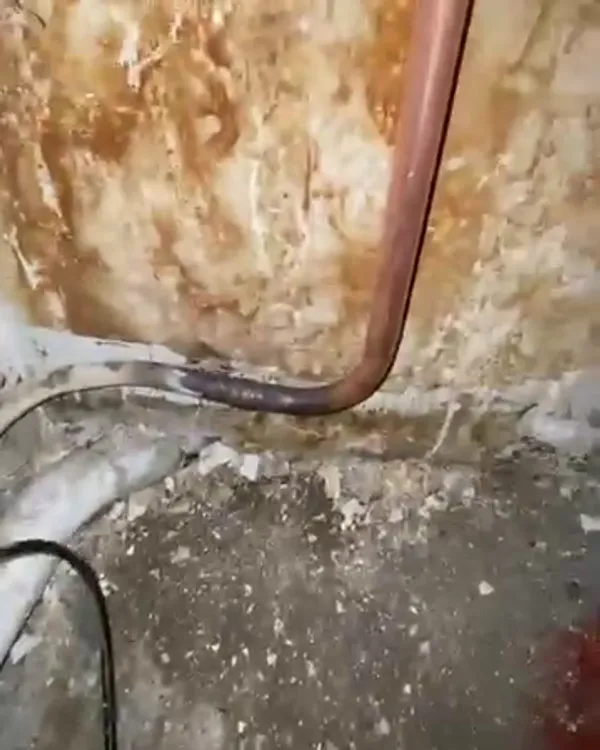 Déplacement d'une vanne d'arrêt