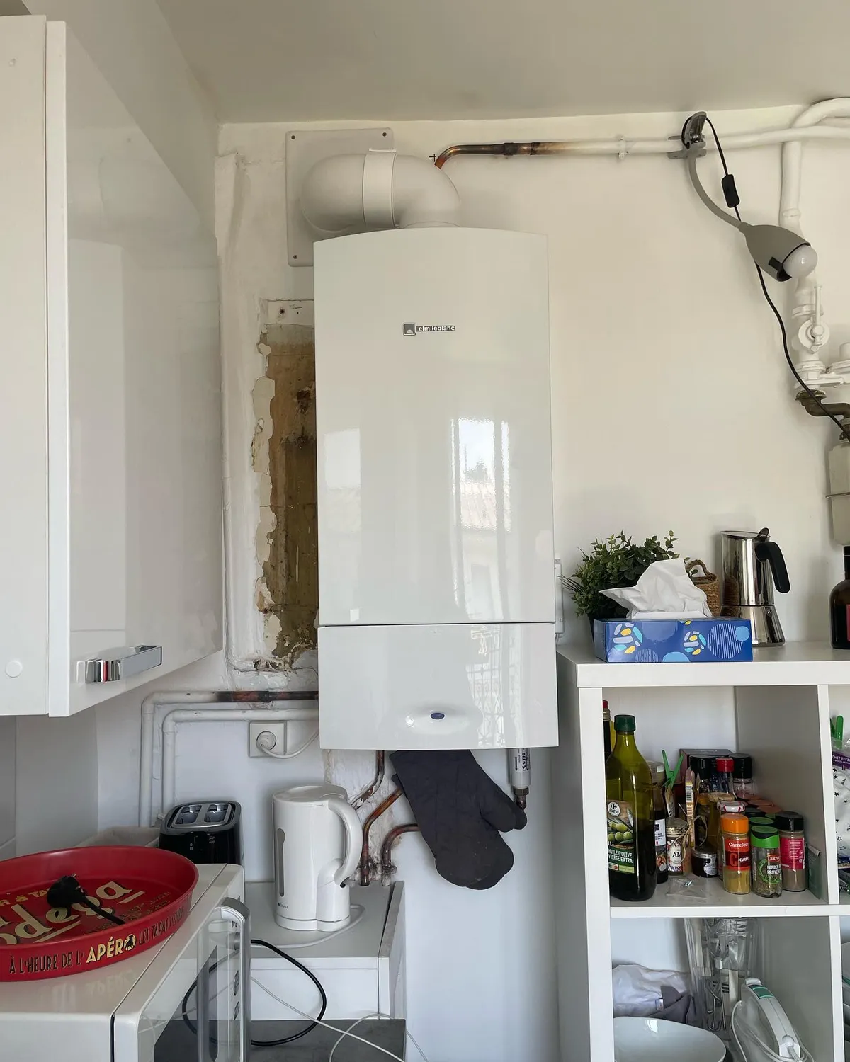 Remplacement par chaudière à condensation