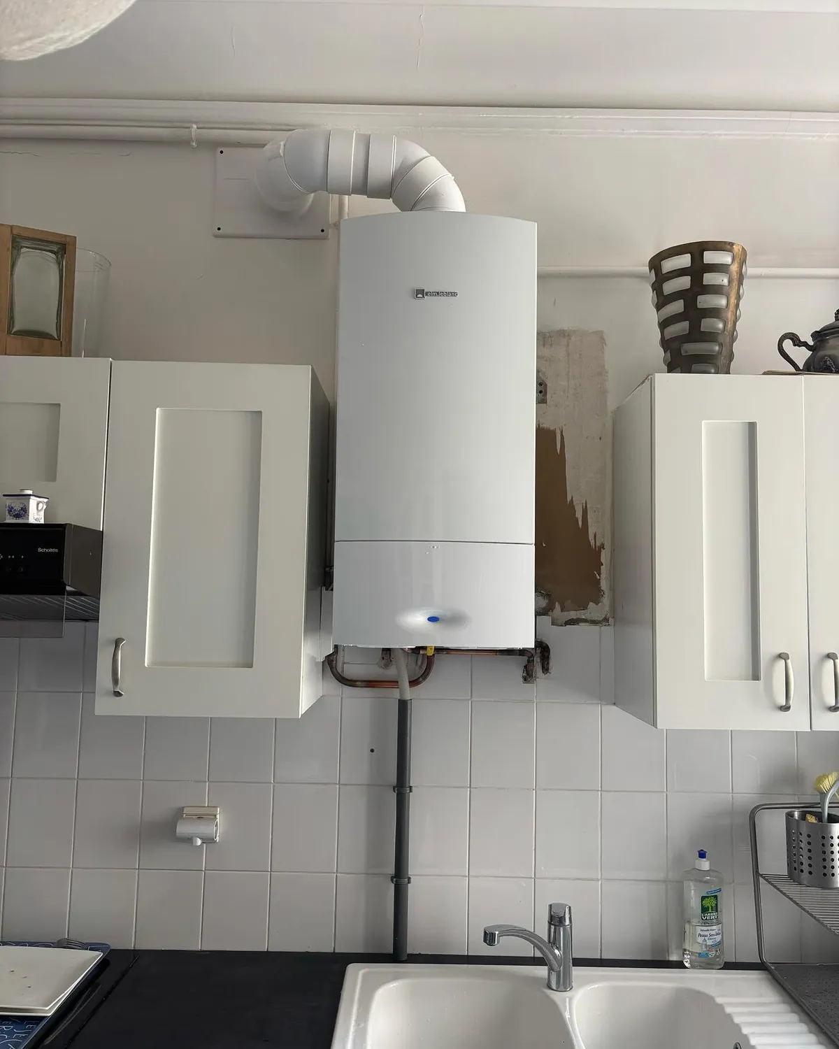 Remplacement de chaudière à condensation